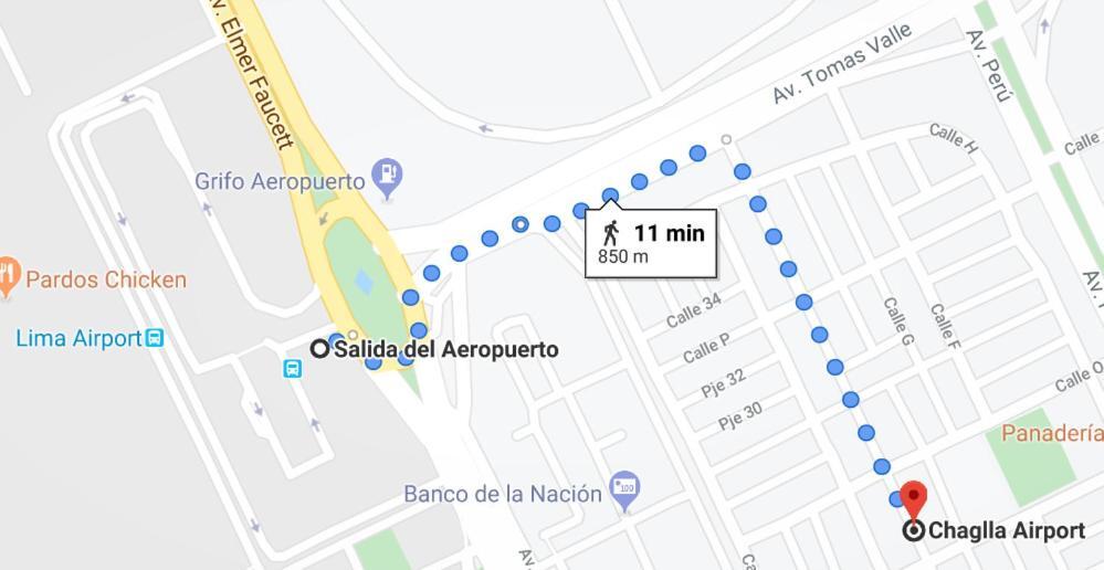 Chaglla Airport Bed & Breakfast Callao ภายนอก รูปภาพ